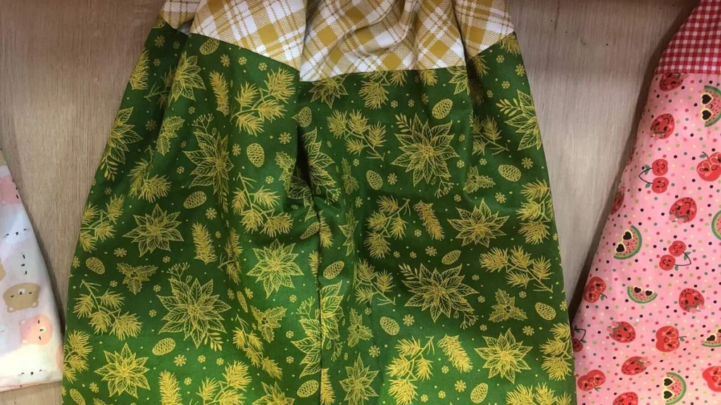 Imagem bolsa sacolinha do artigo Bolsa Sacolinha para presente em costura criativa - Faça Você Mesmo