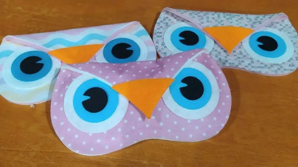 Imagem porta oculos do artigo Porta-óculos de coruja em feltro - Faça Você Mesmo