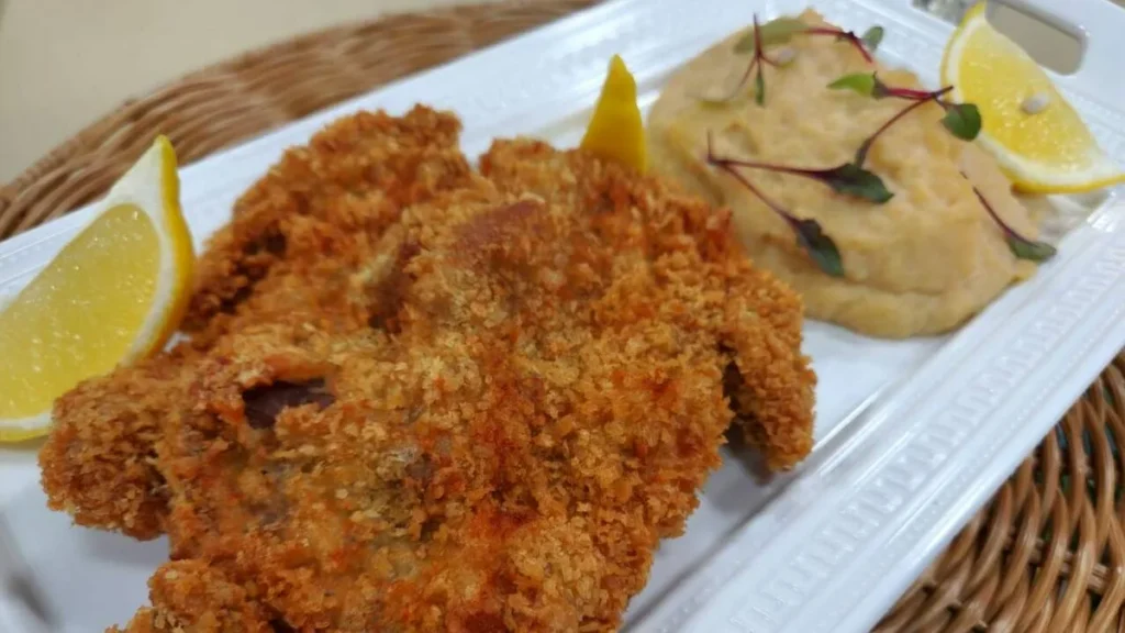 Imagem schnitzel com chucrute do artigo Schnitzel com Chucrute - Santa Receita