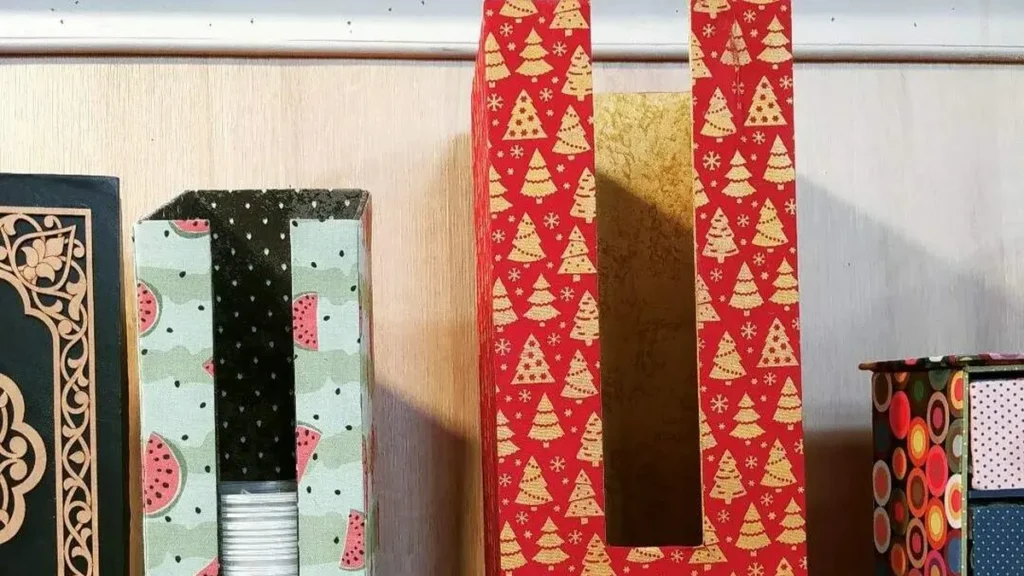 Imagem suporte do artigo Suporte de Papel Higiênico em Cartonagem - Faça Você Mesmo
