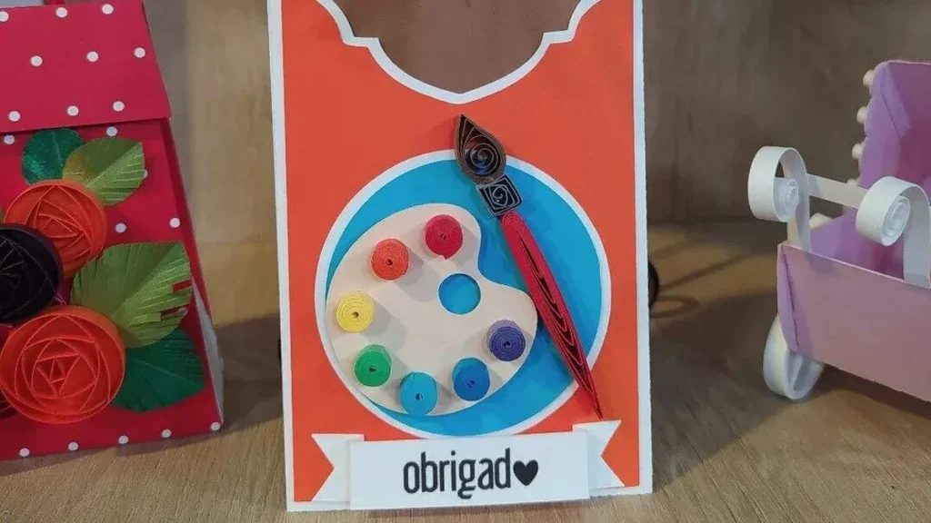 Imagem tag quiling do artigo Tag em Quilling - Faça Você Mesmo