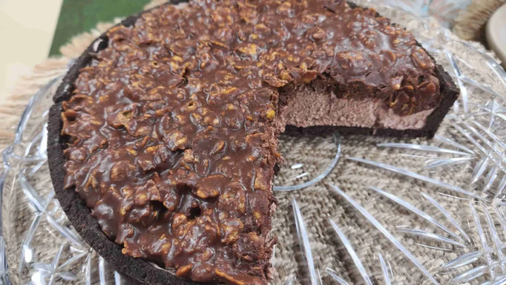 Imagem torta cookie vegana do artigo Torta de Cookie Vegana - Santa Receita