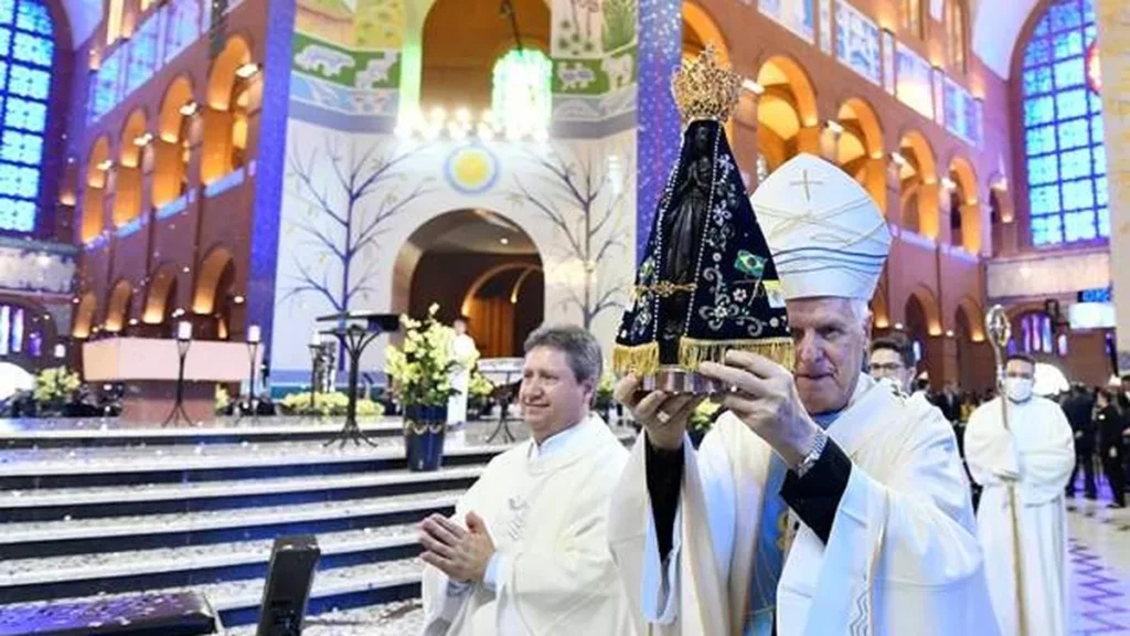 Imagem 12 de outubro nossa senhora aparecida do artigo Missas, procissão e show pirotécnico celebram a Padroeira neste 12 de outubro