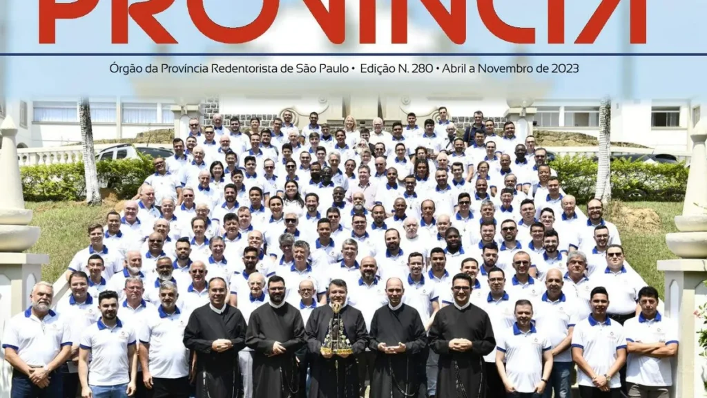 Imagem Informativo da Provincia Revista Abril a Novembro 2023 do artigo Revista relembra graças e glórias da Província Redentorista de São Paulo