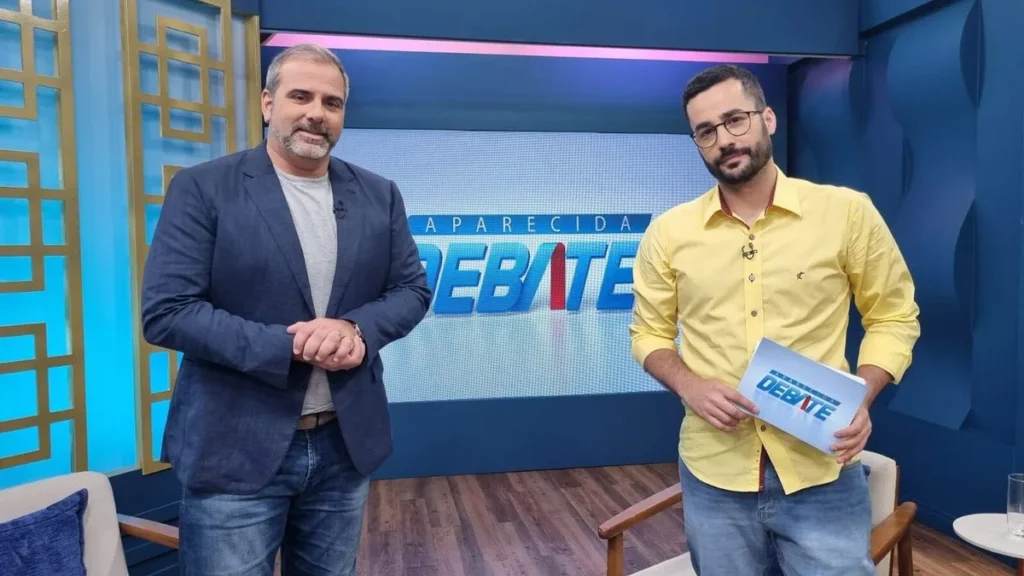 Imagem APD do artigo "Aparecida Debate" exibe entrevista exclusiva com Rodrigo Alvarez