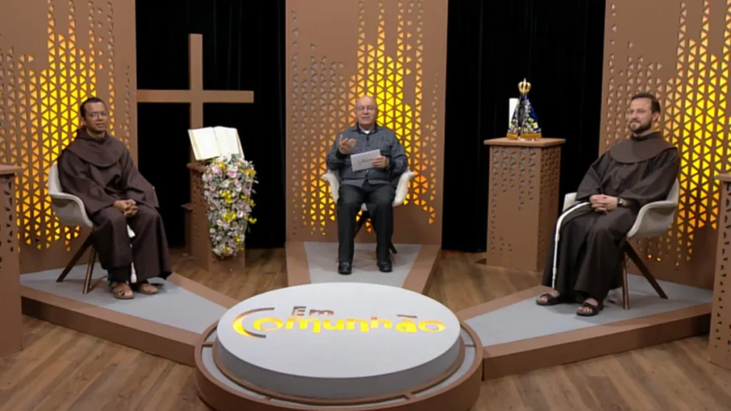 Imagem Programa em comunhao fala sobre a novena e festa da padroeira2 do artigo “Em Comunhão” fala do Curso Bíblico de Extensão Universitária do ITESP