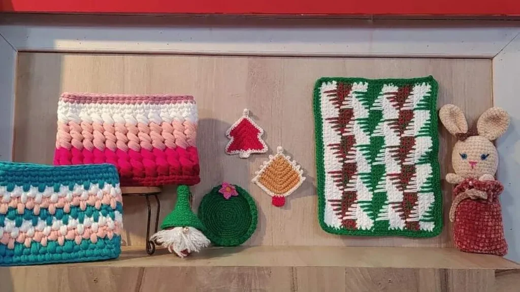 Imagem croche do artigo Enfeite de árvore de Natal em crochê - Faça Você Mesmo