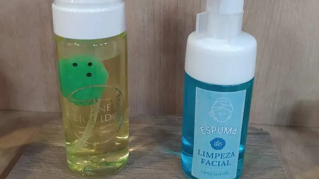 Imagem espuma do artigo Espuma para banho infantil - Faça Você Mesmo