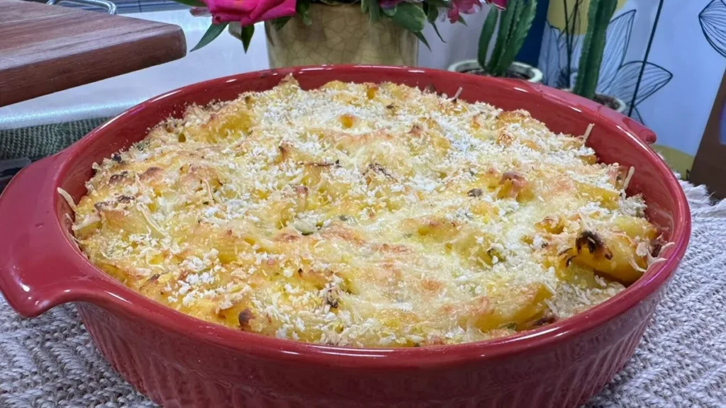 Imagem penne gratinado com frango do artigo Penne Gratinado com Frango - Santa Receita