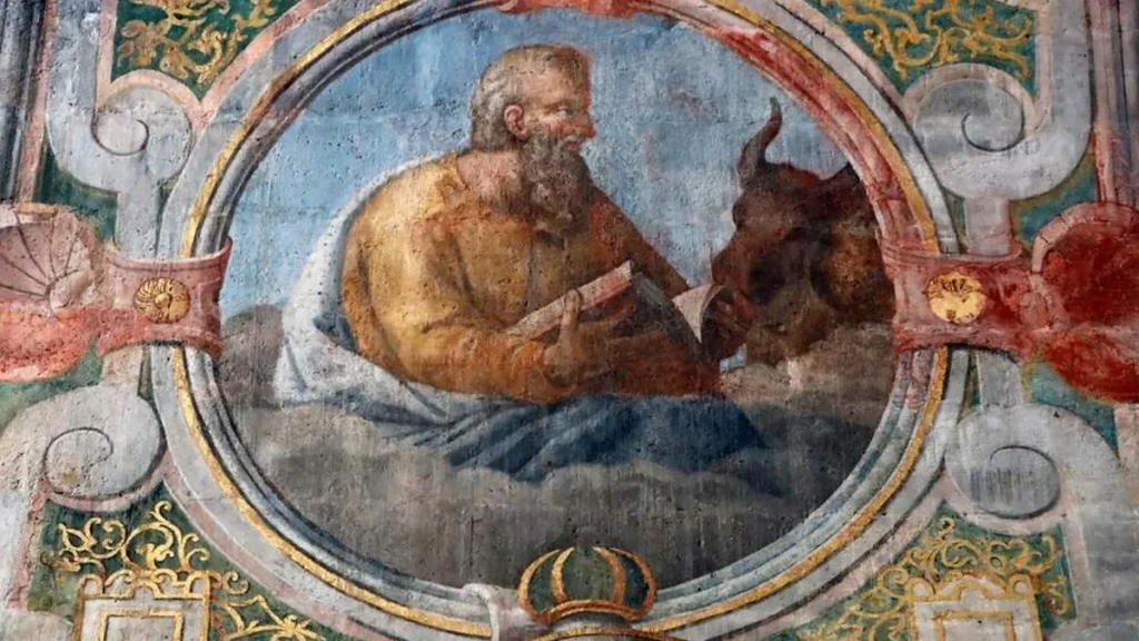 Imagem sao lucas evangelista do artigo Oração de São Lucas para os médicos