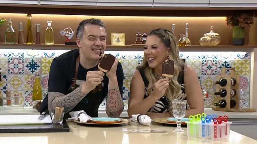 Imagem chef leonardo roncon e abiane souza do artigo Santa Receita: confira as 10 receitas mais acessadas em outubro!