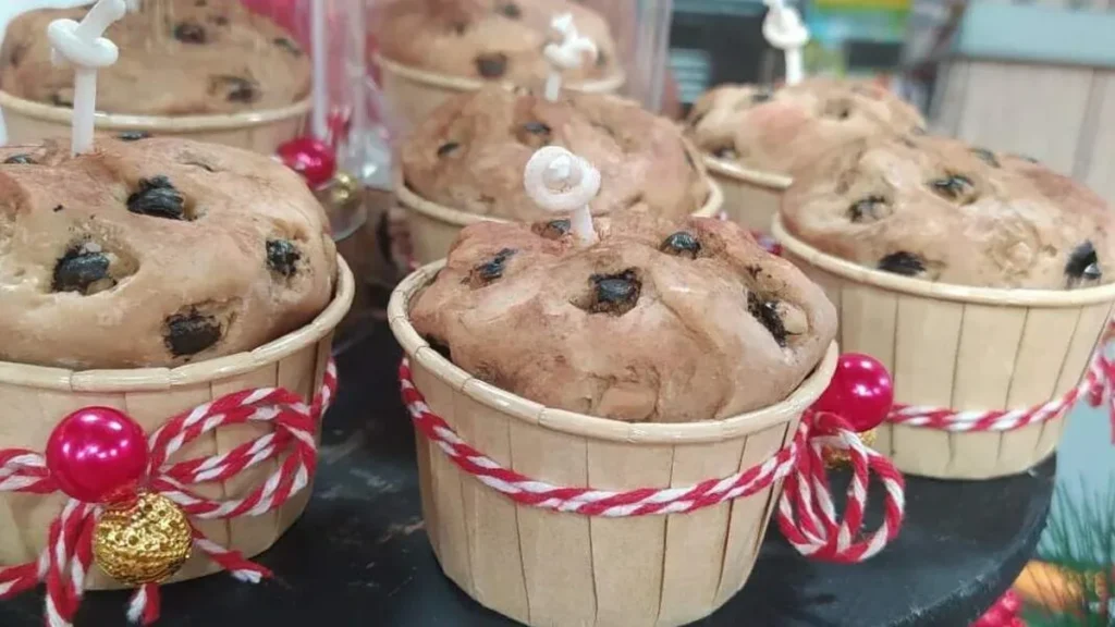 Imagem vela panetone do artigo Vela Panetone - Faça Você Mesmo