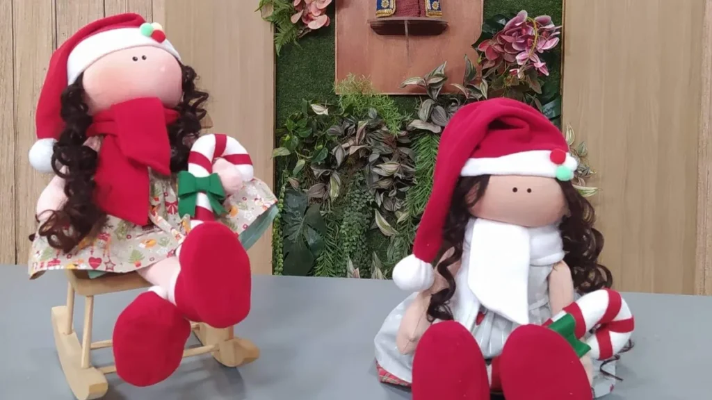Imagem Boneca estrela natalina do artigo Boneca Natalina Estrela: Aula 4 - Faça Você Mesmo
