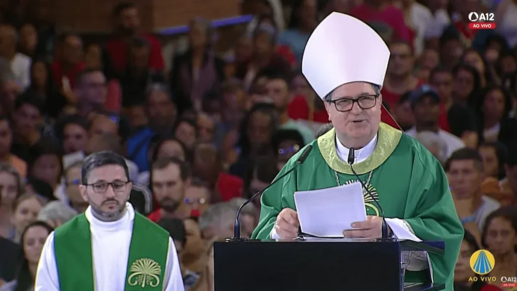 Imagem Dom Angelo Ademir Mezzari do artigo Santuário Nacional acolhe a Romaria da Mãe Peregrina, do Santuário de Schoenstatt