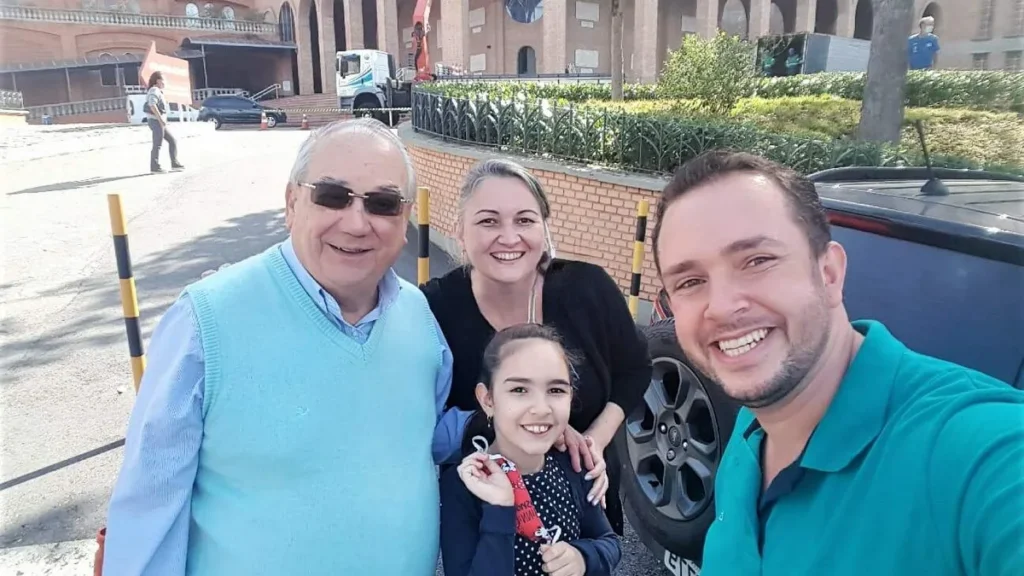 Imagem Familia do padre Carlos Arthur do artigo Minha Família Redentorista relembra a trajetória do Padre Carlos Arthur