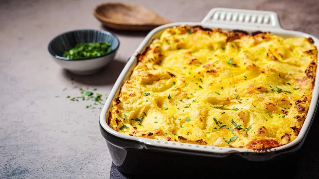 Imagem Torta de carne com couve flor do artigo Um Cotidiano Bem Temperado: Torta de carne e couve-flor