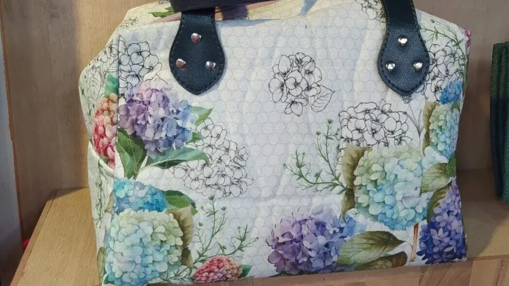 Imagem bolsa do artigo Bolsa Hortênsia em Costura Criativa - Faça Você Mesmo