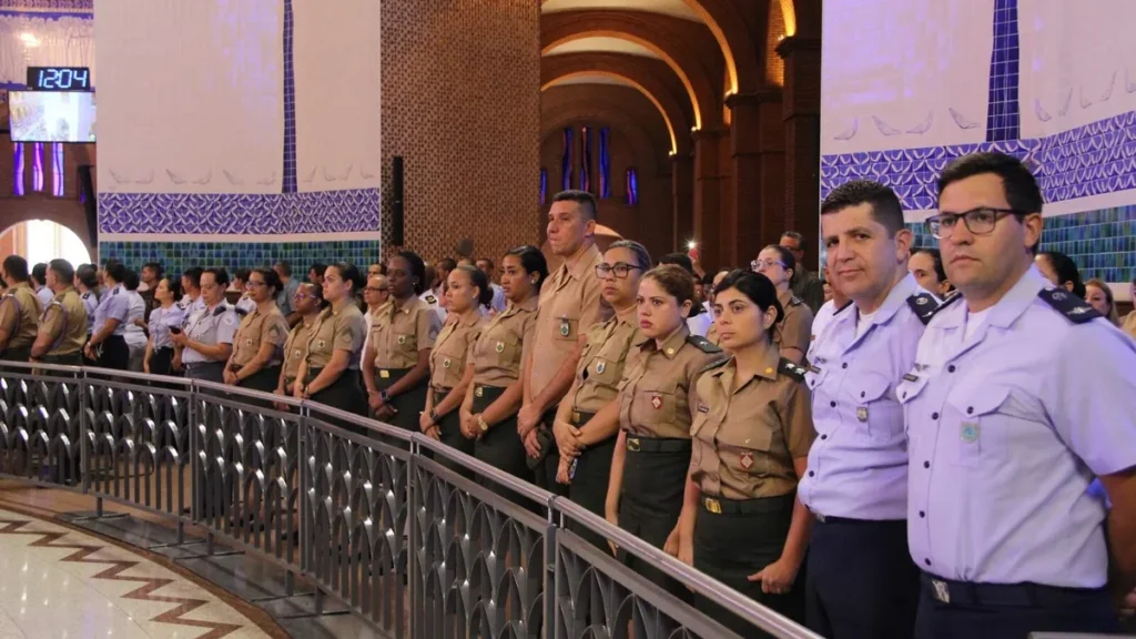 Imagem 16 Romaria dos Militares do Brasil do artigo Santuário Nacional de Aparecida acolhe 16ª Romaria dos Militares do Brasil