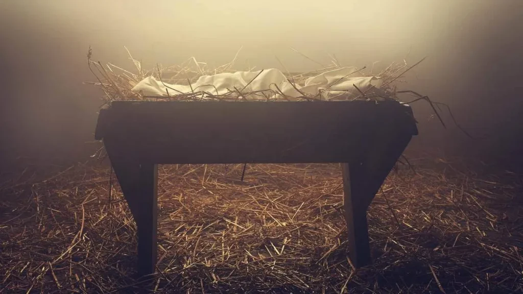 Imagem Manjedoura iluminada do artigo Fazer do nosso coração uma manjedoura para receber Jesus