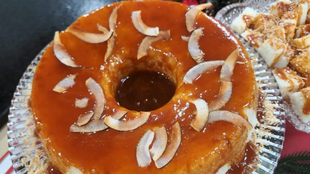 Imagem Cuscuz de Tapioca com Calda de Coco queimado do artigo Cuscuz de Tapioca com Calda de Coco queimado - Santa Receita