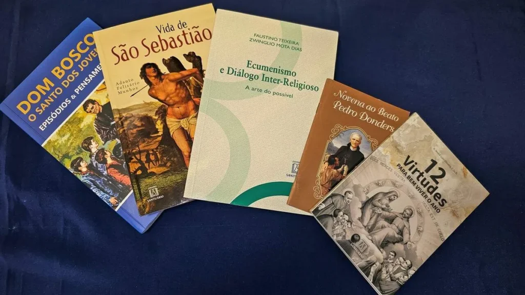 Imagem Livros Janeiro do artigo 5 livros da Editora Santuário para iniciar bem o ano