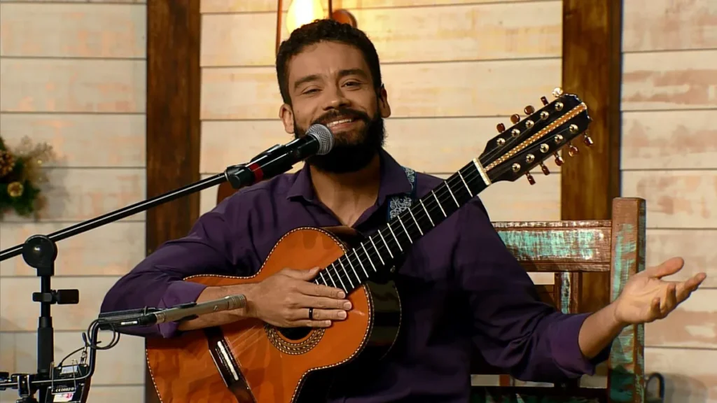 Imagem LDS 12 12 Reproducao TV Aparecida 1 do artigo "Luar do Sertão" destaca o talento musical de Fran Nóbrega