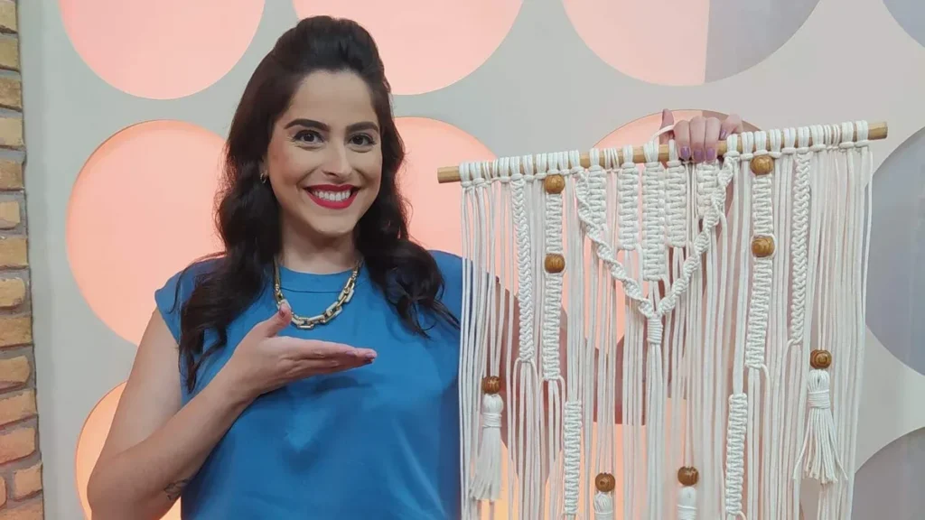 Imagem Minicurso faca voce mesmo painel decorativo macrame do artigo “Faça Você Mesmo” inicia aulas de um lindo painel em Macramê