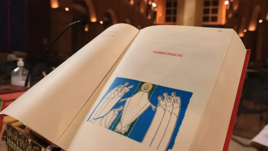 Imagem Novo Missal Romano 19 04 2023 do artigo Ação de Graças pelo Missal Romano será celebrada no Santuário