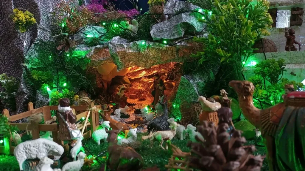 Imagem Presepio em Aparecida do artigo Família em Aparecida tem a tradição de montar presépio em casa