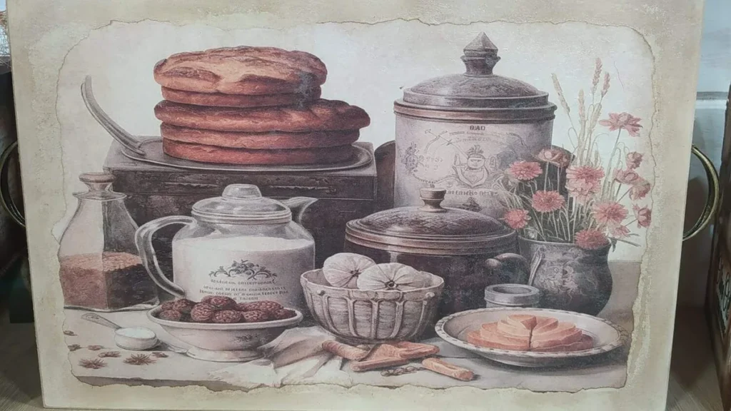 Imagem decoupagem do artigo Bandeja em decoupagem com impermeabilização - Faça Você Mesmo
