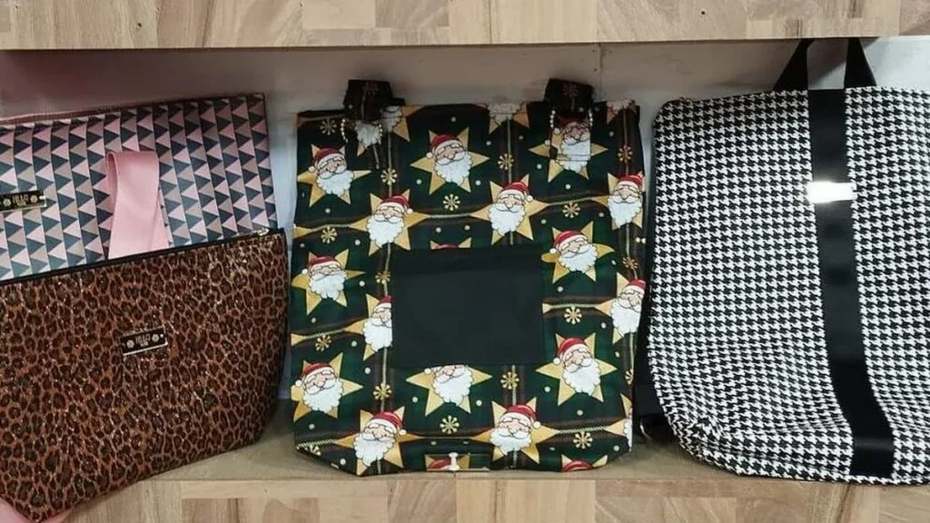 Imagem ecobag do artigo Ecobag para presente de Natal (Costura criativa) - Faça Você Mesmo