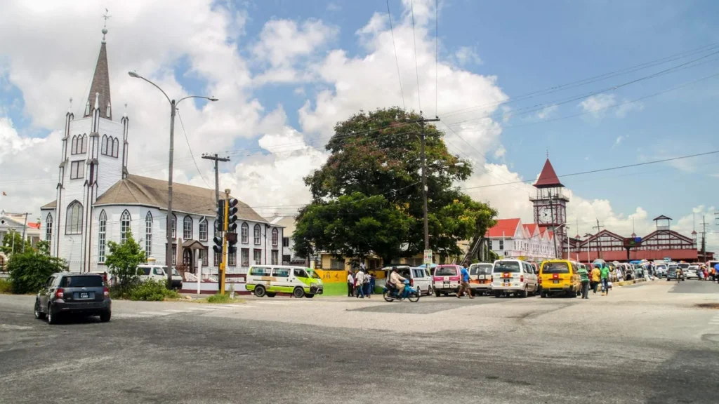 Imagem georgetown capital da guiana do artigo Um possível conflito na fronteira do Brasil