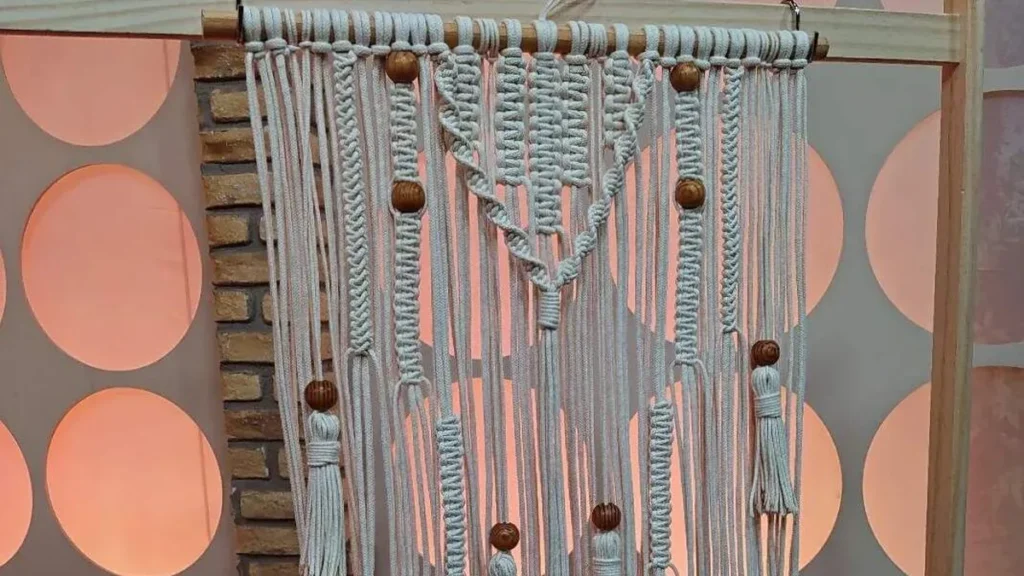 Imagem painel em macrame do artigo Painel em Macramê (Tassel) - Minicurso Faça Você Mesmo