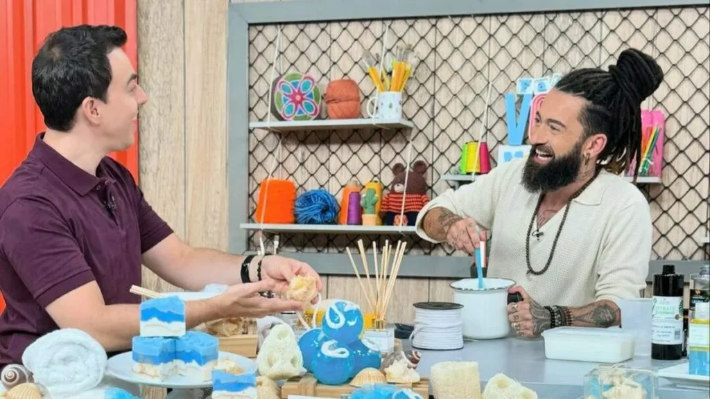 Imagem peter paiva do artigo Sabonete natural com bucha vegetal e difusor de aromas - Faça Você Mesmo