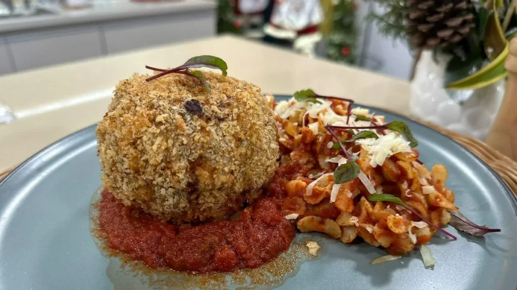 Imagem polpetone do artigo Polpetone recheado à Milanesa - Santa Receita