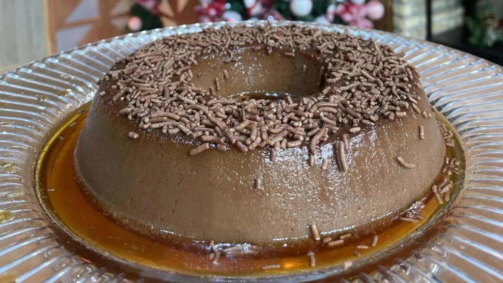Imagem pudim de brigadeiro do artigo Pudim de Brigadeiro – Sabor de Vida