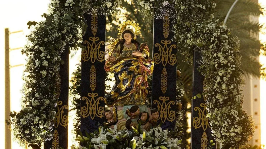 Imagem Nossa Senhora Rainha dos Anjos de Petrolina do artigo Festa de Nossa Senhora Rainha dos Anjos se torna patrimônio cultural imaterial