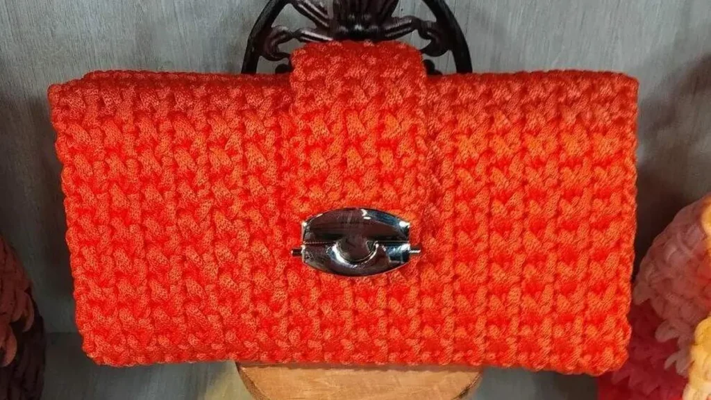 Imagem bolsa melissa do artigo Bolsa Melissa (Fio Náutico Slim 3 mm) - Faça Você Mesmo