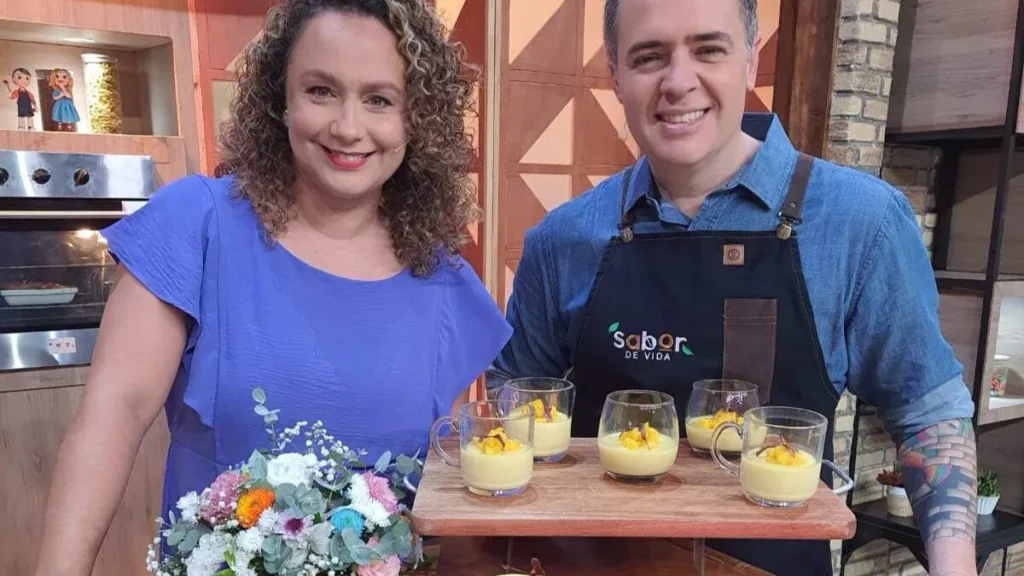 Imagem chef leonardo roncon e bianca laua sabor de vida do artigo “Sabor de Vida” ensina deliciosas receitas italianas