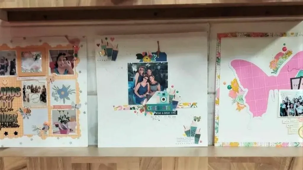 Imagem CAPA ALBUM do artigo Página de álbum tradicional em scrapbook - Faça Você Mesmo
