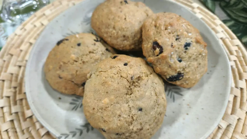 Imagem COOKIE DE AVEIA COM UVAS PASSAS do artigo Cookie de Aveia com Uvas Passas - Santa Receita