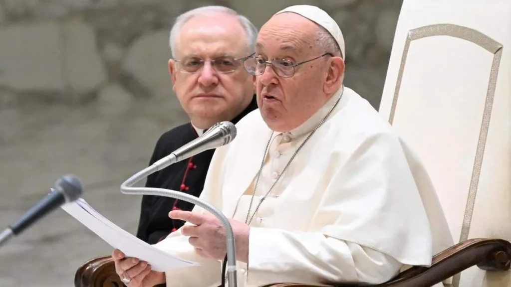 Imagem Papa Francisco 10 01 2024 do artigo A gula é uma "loucura do ventre", diz o Papa Francisco