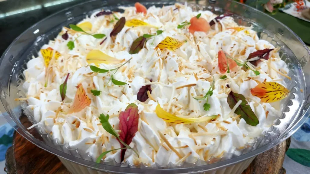 Imagem bolo afogado de tapioca do artigo Bolo Afogado de Tapioca - Santa Receita