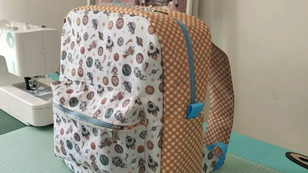 Imagem mochila do artigo Mochila Escolar Minicurso: Aula 4 - Faça Você Mesmo