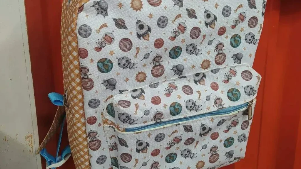 Imagem mochila do artigo Mochila Escolar Minicurso: Aula 5 - Faça Você Mesmo