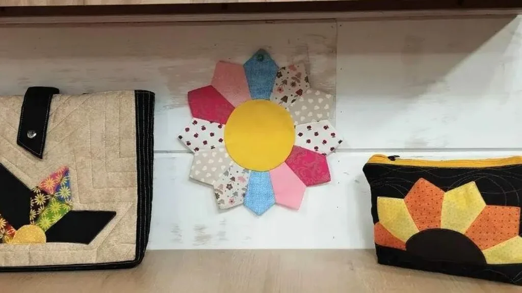Imagem patchwork do artigo Dresden Plate em Patchwork - Faça Você Mesmo