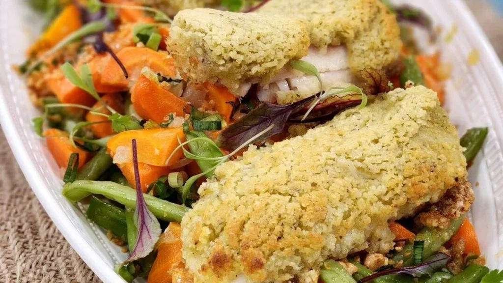 Imagem peixe com crosta do artigo Peixe com Crosta de Limão - Santa Receita