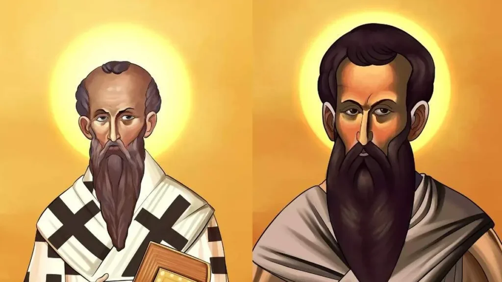 Imagem sao basilio sao gregorio do artigo O que São Basílio e São Gregório têm em comum?