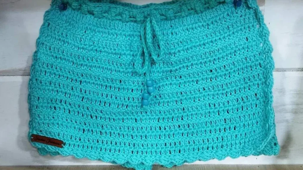Imagem short saia croche do artigo Short saia infantil em crochê - Faça Você Mesmo