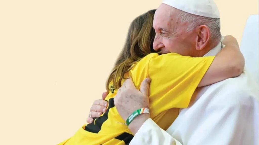 Imagem RdA De familia para familia Fev24 do artigo Obrigada, Papa Francisco, por acreditar na juventude